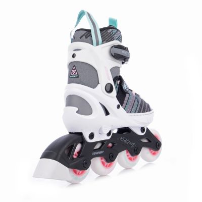 9. Verstellbare Schlittschuhe/Inlineskates TEMPISH Systent Girl Duo