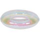 3. Schwimmring 90 cm Regenbogen Glitzer Grün 35644