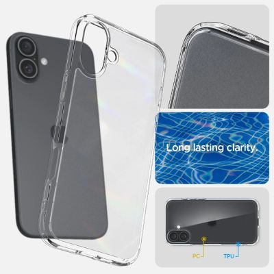 11. Spigen Ultra Hybrid für iPhone 16 – transparent