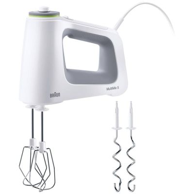 Braun HM 5000 WH Handmixer 700 W Grau, Weiß