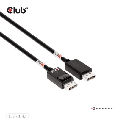 5. CLUB3D CAC-1092 DisplayPort-Kabel 1,6 m Schwarz