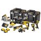 DEWALT Kombi-Kit 18V DCK706P3T (DCD805, DCF850, DCS355, DCH263, DCG405, DCS572, DCS334) 3x5,0Ah 3xTSTAK