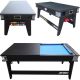 6. 4-IN-1 MULTIGAMING-TISCH: BILLARD-TISCH, TENNISANSCHLUSS, ESSTISCH 189 x 94,1 x 81,3 cm ENERO