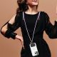5. Guess CBDY Cord-Handyband – Flieder