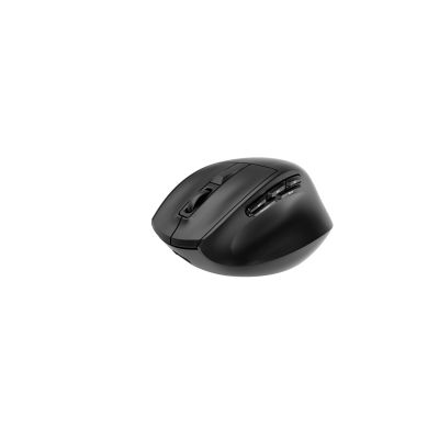 3. GEMBIRD Kabellose, ergonomische Tri-Mode-Maus (2,4 GHz + Bluetooth + USB), 2400 DPI, 9 Tasten, Schwarz
