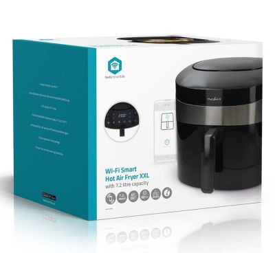 11. Nedis SmartLife 7,2l KAAF180BKW Heißluftfritteuse