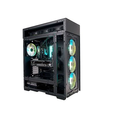 15. InWin Modfree Base Big-Tower gehärtetes Glas - schwarz