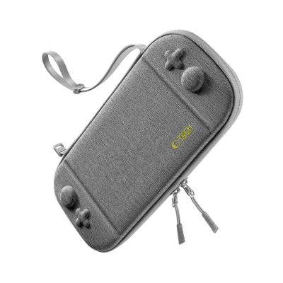 4. Tech-Protect Slim Pouch für Nintendo Switch 2 – Grau