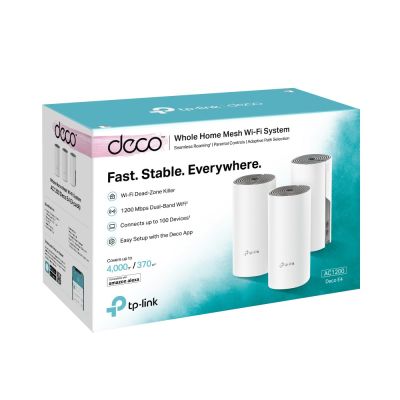 12. TP-LINK Deco E4 Mesh-System (3er-Pack)