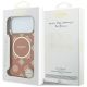 8. Guess IML Peony Dot MagSafe Hülle für iPhone 17 Pro Max – Orange