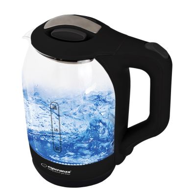 7. Esperanza YUKON EKK025K Wasserkocher (1500W 1,7l; transparent)