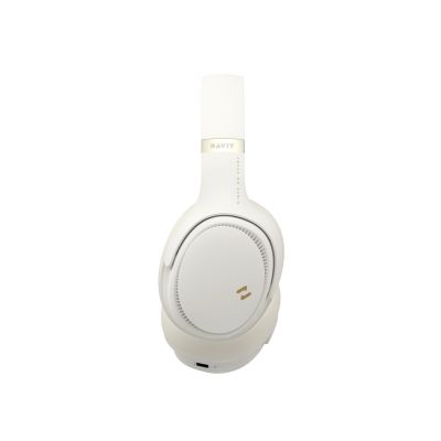 4. Havit H630BT PRO Bluetooth-Kopfhörer (Buttergelb)