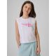 Ärmelloses Mädchen-T-Shirt mit Aufdruck 4F 4FJRSS26TSLEF328-11S