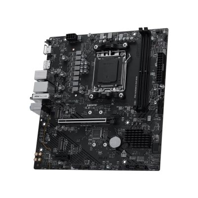 4. MSI Pro A620AM-G EVO WIFI AMD A620A Sockel AM5 Micro-ATX