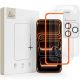 Tech-Protect Easy Set+ 2er-Pack gehärtetes Glas für das Display und gehärtetes Glas für die Linse für iPhone 18 Pro Max