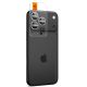 6. Spigen Optik Pro GLAS.TR „EZ FIT“ Kamera-Cover 2er-Pack für iPhone 16 Pro / Max / 17 Pro / Max - Silber