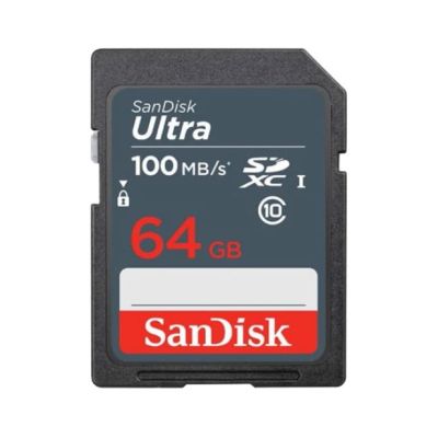 SANDISK ULTRA SDXC-KARTE 64 GB 100 MB/s