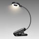 3. Tech-Protect LL100 Kabellose Lampe mit Clip + USB-A-/USB-C-Kabel (30 cm) – Schwarz