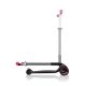 26. Globber Master Prime 3-Rad-Scooter / Schwarz - New Red 664-102