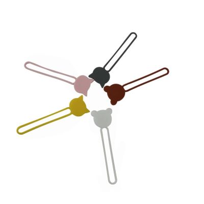 2. Silikon-Kabeltrommel – braun