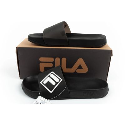 8. Fila Herren-Sportpantoffeln Morro, bequem und modisch, schwarz