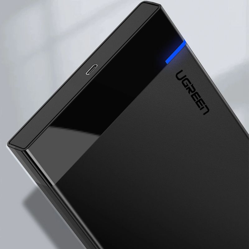 9. Ugreen Adaptergehäuse für SATA 2,5'' 6TB Laufwerk USB-C 3.0 schwarz (US221)