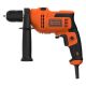 2. Black & Decker BEH200K-QS Bohrmaschine, 2900 U/min, Zentralverriegelung, 1,67 kg, Schwarz, Orange