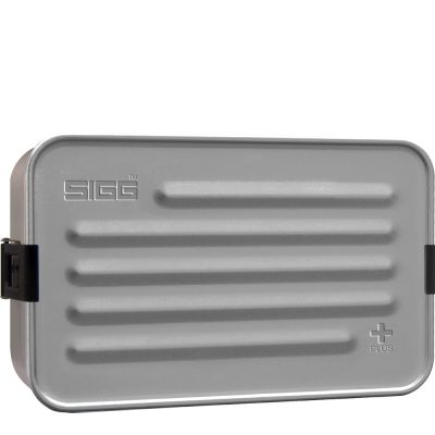 2. SIGG 8698.00 Lebensmittelaufbewahrungsbehälter Rechteckige Box Schwarz, Grau 1 Stück.