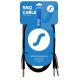 SSQ JSJM2 - Stereo-Klinkenkabel - 2x Mono-Klinkenstecker, 2 Meter