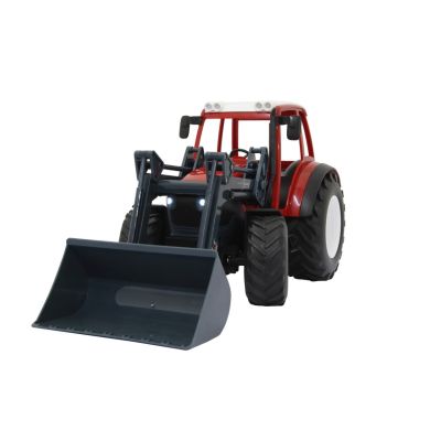 8. Jamara Lindner Geotrac mit Frontlader 1:16 2,4 GHz – Frontlader – Elektromotor – 1:16 – Ready-to-Run (RTR) – Rot – Weiß – Junge