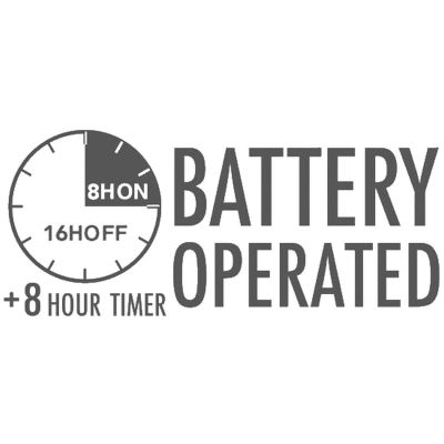 10. LED-VOGELHAUS-DEKORATION 185 x 165 x 230 mm, GRAUES DACH