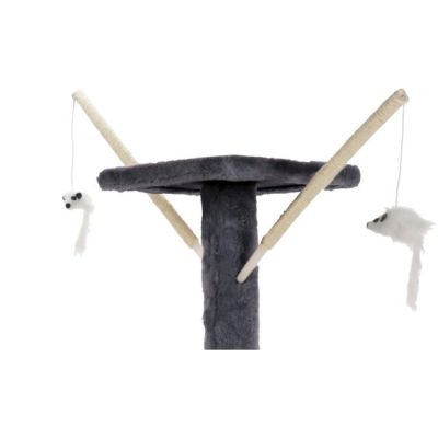 9. Katzenkratzbaum-Turm 45 x 30 x 110 cm