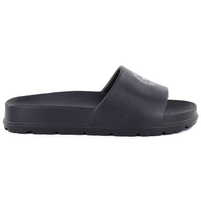 2. Schwarze Damen-Flip-Flops mit Plateau für Strand und Pool, Big Star TT274A043