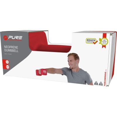 4. Neopren-Hantel 8 kg PURE 2 IMPROVE