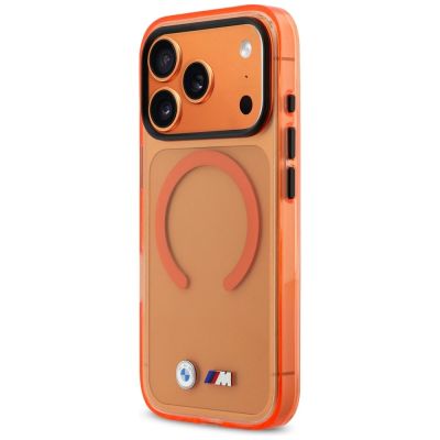 2. BMW M IML MagSafe Hülle mit Metalllogos für iPhone 17 Pro – Pro Orange
