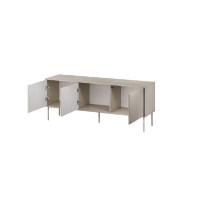 2. 3D TRESSE TV-Schrank 150x40x55 Kaschmir matt