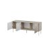 2. 3D TRESSE TV-Schrank 150x40x55 Kaschmir matt