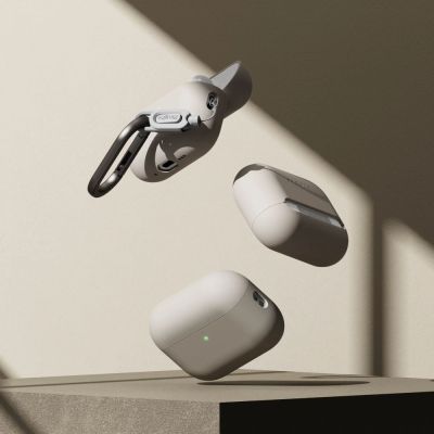 4. Ringke Silikonhülle für AirPods Pro 3 – Beige