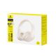 4. Baseus Bass BH1 Lite Kabelloser On-Ear-Kopfhörer mit Bluetooth 6.0 – Weiß