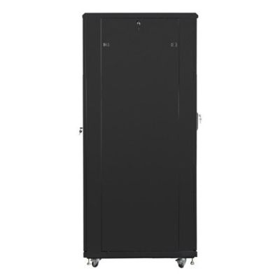 6. LANBERG Standregal 19" 42U 800x1000 SCHWARZ perforierte Türen