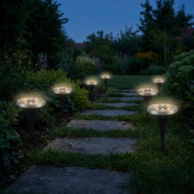 15. Solarlampe mit 8 SMD-LEDs zur Erdung, 1 Stück