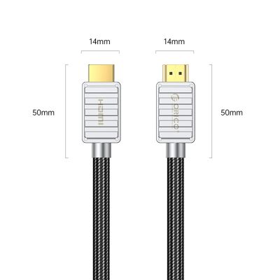 2. Orico H8CY HDMI 2.1 8K 60 Hz HDMI-Kabel 3 m - Schwarz