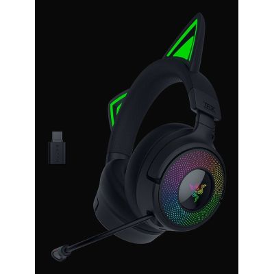 4. Razer Kraken Kitty V3 Pro On-Ear-Headset