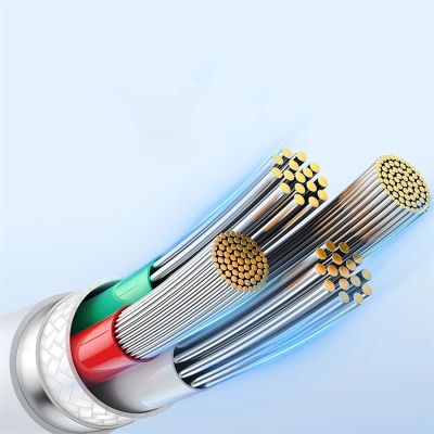 15. Baseus Pudding 100W USB-A - USB-C Kabel 1,2 m - Weiß