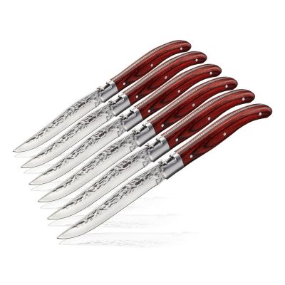 3. Set mit 6 Steakmessern GEFU RANCHO G-13951