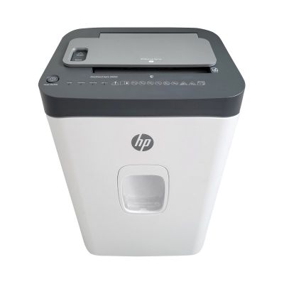 2. HP ONESHRED Auto 200CC Papiervernichter, Weiß und Grau