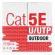 4. Q-LANTEC UTP-Netzwerkkabel Kat. 5e PE, für den Außenbereich, trocken, 305 m