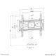 14. Neomounts DS42-430BL14 TV-Wandhalterung 139,7 cm (55") Schwarz