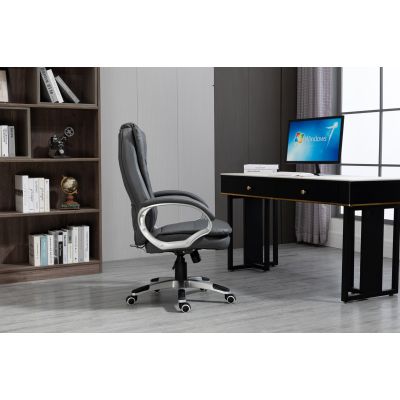 18. Activejet beheizter Massage-Bürostuhl YK7304 Grau
