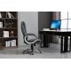 18. Activejet beheizter Massage-Bürostuhl YK7304 Grau